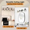 LTBLIGHT LED Track Lighting Kit, 4-Light Adjustable Ceiling Light Fixtures,