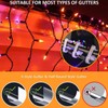 Christmas Light Clips Outdoor Gutter Hang Hooks 120 Pieces Weatherproof