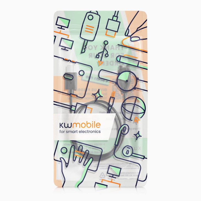 kwmobile USB Kabel Charger kompatibel mit Garmin Instinct 2 Solar/Instinct