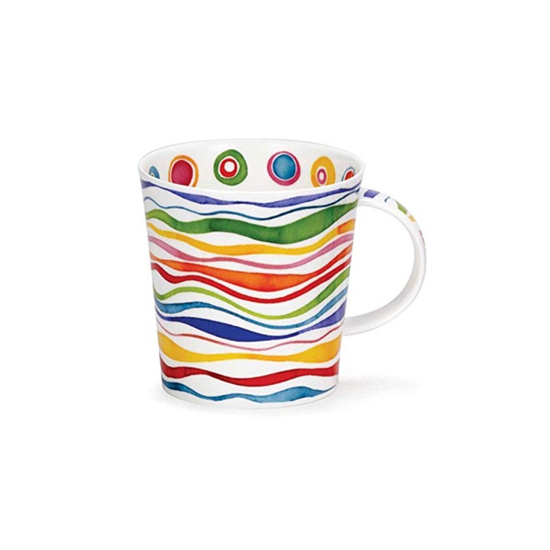 Dunoon Fine Bone China Cairngorm Shaped Mug - Ripple
