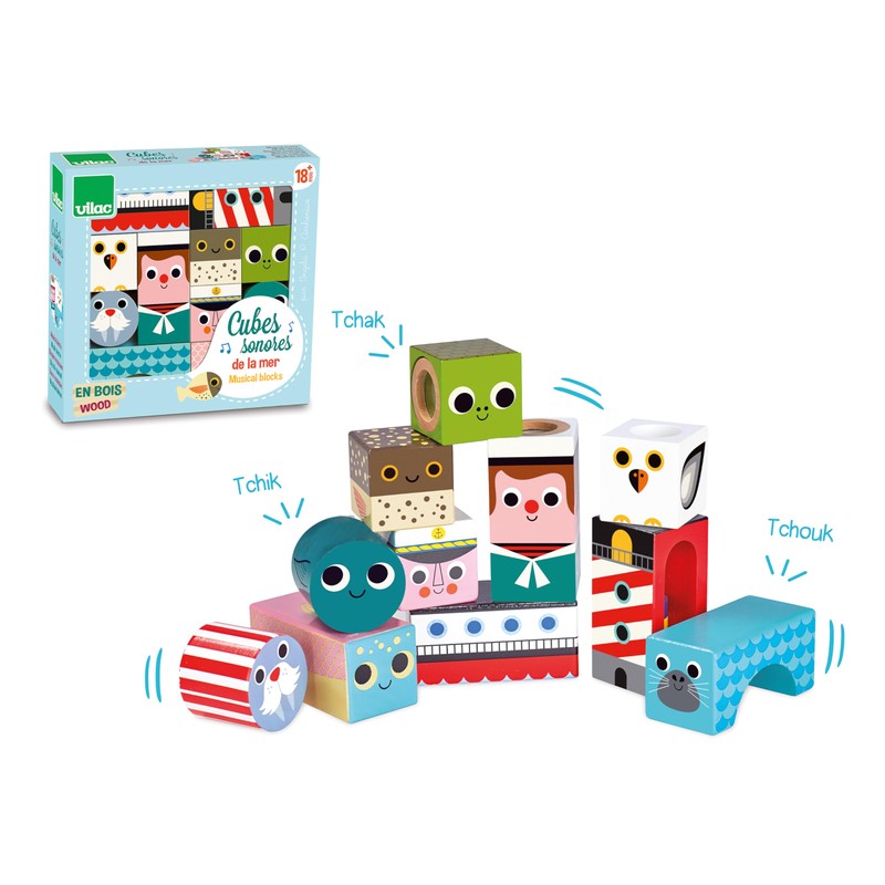 Vilac vilac7718 Sea Musical Blocks
