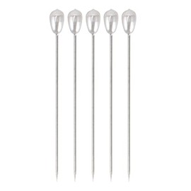 YOUTHINK Alfileres de Cabeza de Perla en Forma de Lágrima con Hermoso Color, Apariencia Exquisita, 200 Piezas para Sujetadores de Tocado, Decoraciones de Boda