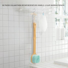 Depurador de Espalda de Dioche – Cepillo Exfoliante de Doble Cara con Asa y Cordón