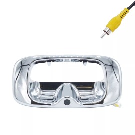 MORESENSOR Retrofit Style Tailgate Handle w/ Backup Camera for 1999-2007 Silverado & Sierra