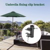 Anyingkai Parasol Holder, Balcony Railing, Adjustable, Space-Saving Parasol Holder, Balcony