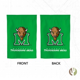 Desert Cactus Marshall University MU Garden Flag – 19 x 12 inch Marshall Thundering Herd Banner, For Outdoor Display and Events (Design H)
