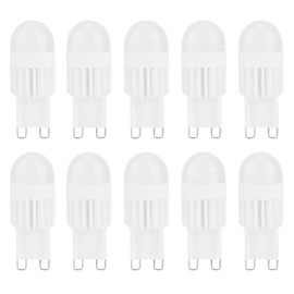 10PCS 3W G9 BiPin Base Bulb 5LED Light Bulbs for Chandelier Ceiling Light Wall Lamp