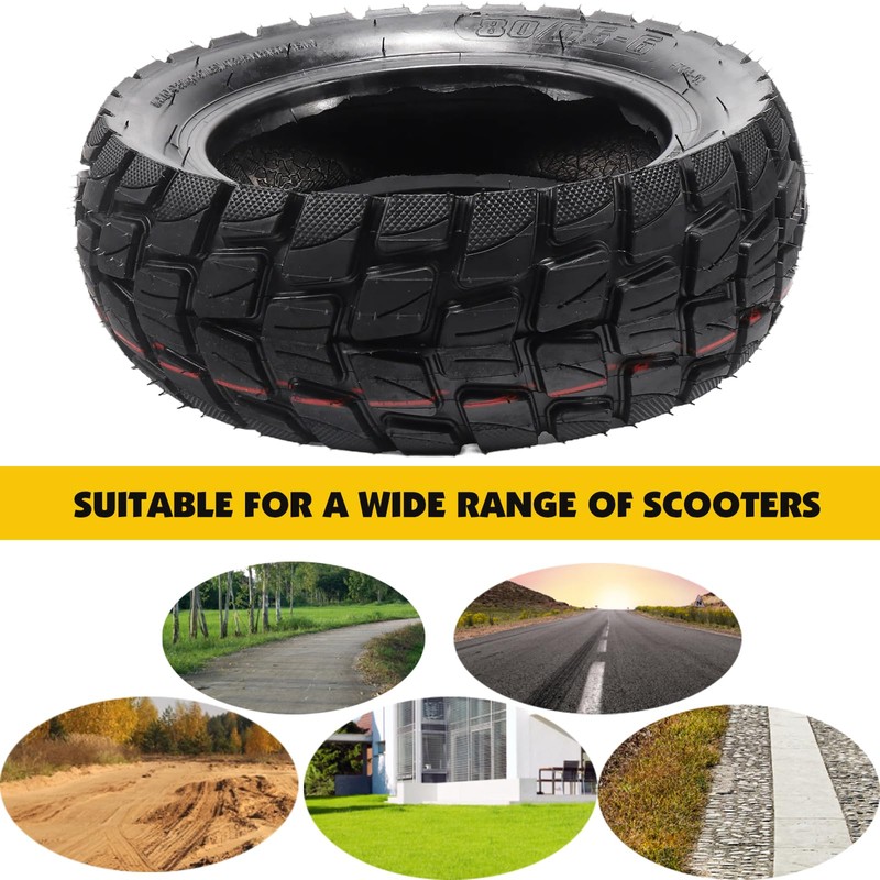 10 inch scooter tires,Replacement Thickened Pneumatic Tyres Off Road City