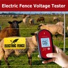 Electric Fence Voltage Tester, Handheld Fence Fault Finder Fence Tester