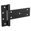 National Hardware N166-035 6-in Industrial T Black Gate Hinge, 2