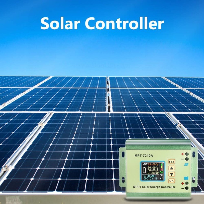 10A Solar Charge Controller Battery Solar Panel MPPT with LCD