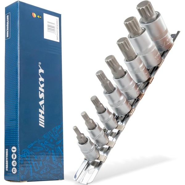 XZN Multi-Tooth Socket Spanner Set I M4 M5 M6 M8