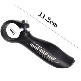 Bike Handlebar EndsBike Security Grips Bar Ends 22.2mm Aluminum Alloy Bicycle Handle Bar for MTB Mountain Bike Road Bike and Most Bike,1 Pair