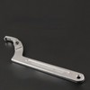 Multifunctional Hook Wrench Adjustable C Shape Movable Head Spanner Hand