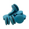 French Macarons Party Favors - 10 Pack (Blue & White)
