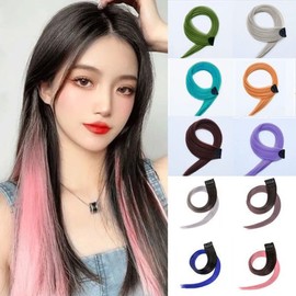 Hair Extension Hairpiece Color Piece Bridge Straight_Standard Type / 붙임머리 헤어피스 컬러피스 브릿지 스트레이트_일반형