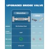 Válvula de sensor de derivación mejorada de acero inoxidable 304
