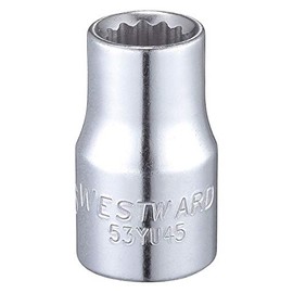 Socket,1/2" Drive,SAE,7/16" Socket Sz