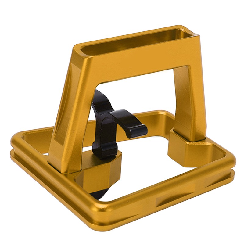 Folding Bike Front Carrier Adapter Aluminium Alloy Hollow Carved Mount