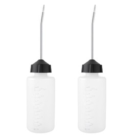 2 Pcs Sewing Machine Oiler 120ml Oil Dispenser with Long Angled Spout Needle Oiler Bottle for Embroidery Machine Bicycles Power Tools Accessories DIY Craft
