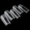 Clear Nail Tips, 240 Pieces Almond Nail Tips, Full Surface