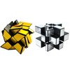 TANCH Mirror Speed Cube Set 2 Pack of 3x3 Mirror