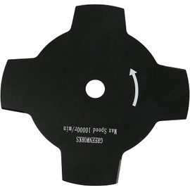 Greenworks Brush Cutter Blade for Greenworks String Trimmer GD40BC GD40BCB GD24X2BCB GD24X2TX Series