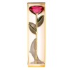 Long Stem Dipped 24k Gold Rose in Gift Box with