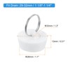 sourcing map Rubber Sink Plug, Bathtub Drain Stopper Fit for