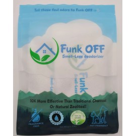 Shoe Deodorizer Funk Away! Smell-Less Deodorizer 100% All natural!