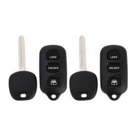 X AUTOHAUX 2 Set 315MHz HYQ12BAN Keyless Entry Remote Ignition Transponder Key Fob for Toyota RAV4 2001-2005 for Toyota 4Runner 2003-2009 67 Chip 2 Set