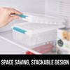 GORILLA GRIP BPA-Free Easy Release Ice Cube Tray for Freezer,