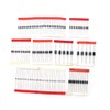 DollaTek Electronic Components Package(Total 1490 PCS) - LED Diodes, 30