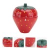 FUNOMOCYA Kitchen Cooking Timer Cartoon Strawberry Shape Mechanical Timer for