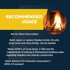 Rutland Soap Split Fire Bricks, Soap-Sized Firebricks for Fireplace Decoration,