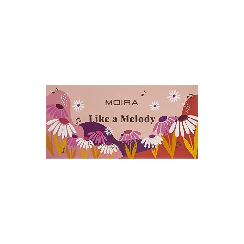 PALETA DE SOMBRAS LIKE A MELODY MOIRA COSMETIC FEP005