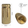 SKIR'CO (6 pcs) Brass Drop in Anchors M16 x 45