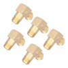 5Pcs Air Compressors Elbow Portable Mute Fitting Frequency Conversion Pneumatic