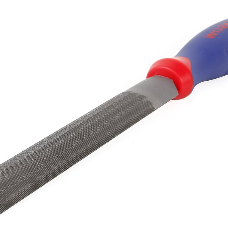 WORKPRO W051003 8 In. Half Round File, Durable Steel File