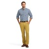 IZOD Men's American Chino Flat-Front Straight-Fit Pants, Khaki, 36W x