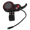 Electric Bicycle LCD Display Meter with 5P Waterproof Connector 24V