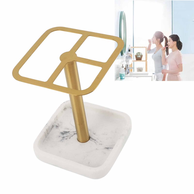 Toothbrush Holder Rustproof 304 Stainless Steel Toothpaste Storage Stand 3