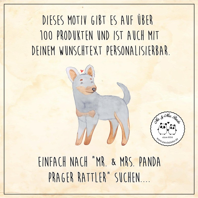 Mr. & Mrs. Panda Mauspad Prager Rattler - Geschenk, Familienmitglied,