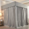 Mengersi Canopy Bed Curtains King Size,Bed Canopy Mosquito Net for