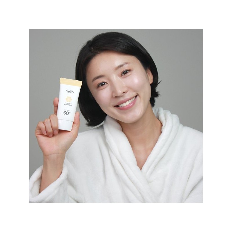 Nella 허니원스네일 화이트닝 선크림 50ml 3개 Honey'Snail Whitening Sun Cream