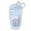 Electric Shaker Bottle 650mL USB Charging Portable Blue BPA Free