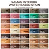 SamaN Interior Water Based Wood Stain - Natural Stain for