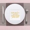 50 servilletas de cóctel de 3 capas para bodas, compromisos,
