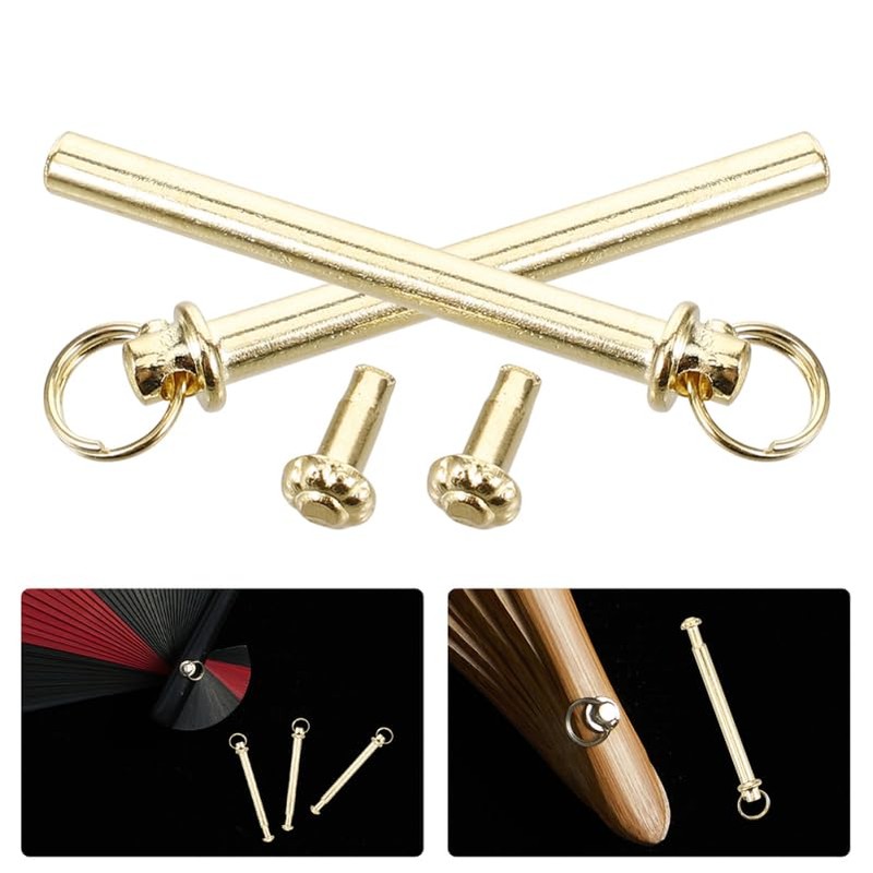 ABOOFAN 5 Piece Fan Accessory Set Handheld Fan Rivets Fan