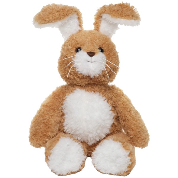 Bearington Collection Scruffles Brown Plush Stuffed Animal Bunny Rabbit, Adorable, Soft and Cuddly, Great Gift for Bunny Lovers of All Ages, Birthdays, Holidays and Special Occasions, 16 inches